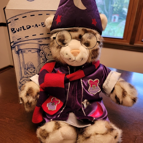 Build-A-Bear Other - 🔥RETIRED NIB Build-A-Bear Wizard Academy Leopard